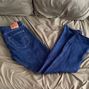 Levi's Dark Blue Straight Men's Jeans